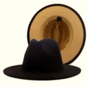 Two Toned Fedora Hat